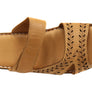 Orizonte Ankra Womens European Leather Comfortable Slides Sandals