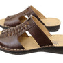 Levecomfort Delia Womens Brazilian Comfortable Leather Slides Sandals