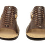 Levecomfort Delia Womens Brazilian Comfortable Leather Slides Sandals