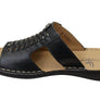 Levecomfort Delia Womens Brazilian Comfortable Leather Slides Sandals