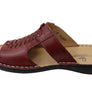 Levecomfort Delia Womens Brazilian Comfortable Leather Slides Sandals