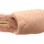 Dearfoams Womens Demi Rib Knit Slide Comfortable Open Toe Slippers