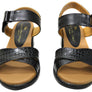 Opananken Vivian Womens Comfortable Leather Mid Heel Sandals