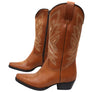 D Milton Eleanor Womens Comfortable Leather Western Cowboy Boots