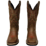 D Milton Caroline Womens Comfortable Leather Western Cowboy Boots