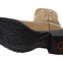 D Milton Caroline Womens Comfortable Leather Western Cowboy Boots