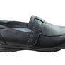 Scholl Orthaheel Virgo Womens Supportive Leather Comfort Loafers Shoes