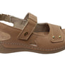 Pegada Jannie Womens Comfortable Leather Sandals Made In Brazil