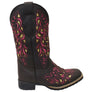 D Milton Betsy Womens Comfortable Leather Western Cowboy Boots