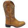D Milton Cora Womens Comfortable Leather Western Cowboy Boots