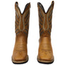 D Milton Cora Womens Comfortable Leather Western Cowboy Boots