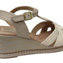 Pegada Carlisle Womens Brazilian Comfortable Leather Wedge Sandals