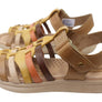 Pegada Eisha Womens Comfortable Leather Sandals Made In Brazil