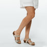 Scholl Orthaheel Jaylah Womens Comfortable Leather Slides Sandals