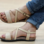New Face Laurina Womens Comfortable Leather Sandals Made In Brazil