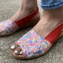 Lola Canales Loreta Womens Comfort Leather Wedge Sandals Made In Spain
