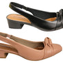 Usaflex Delaney Womens Comfort Leather Low Heel Shoes Made In Brazil