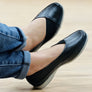 Opananken Tatum Womens Comfortable Brazilian Leather Flats Shoes