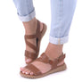 Usaflex Lenore Womens Comfortable Leather Sandals Made In Brazil