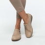 Scholl Orthaheel Leanne Womens Supportive Leather Comfort Shoes