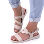 Usaflex Lenore Womens Comfortable Leather Sandals Made In Brazil