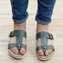 New Face Aloha Womens Comfort Leather Thongs Sandals Made In Brazil