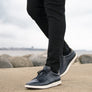Florsheim Mens Leather EE Extra Wide Crossover Lace To Toe Sneakers