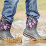 Bogs Womens Classic Mid Painterly Comfortable Gumboots
