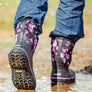 Bogs Womens Classic Mid Painterly Comfortable Gumboots