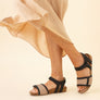 Homyped Womens River Sandal Mesh Comfortable Wide Fit Sandals