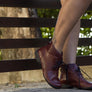 J Gean Angie Womens Comfortable Leather Ankle Boots Made In Brazil