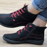 Flex & Go June Womens Comfortable Leather Ankle Boots Made In Portugal