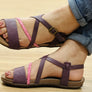 New Face Laurina Womens Comfortable Leather Sandals Made In Brazil