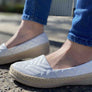 Usaflex April Womens Comfort Leather Espadrille Shoes Made In Brazil