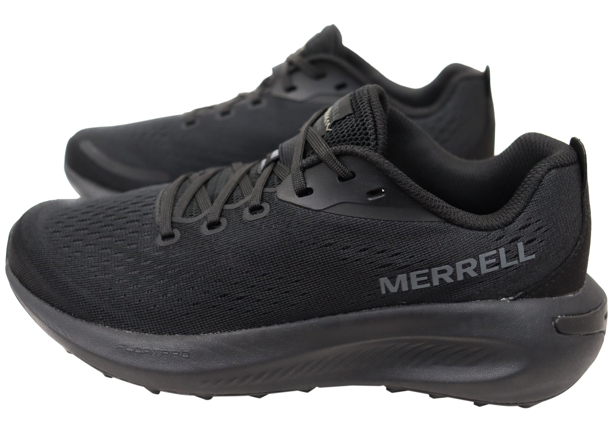 Merrell Morphlite Mens Comfortable Lace Up Running Shoes Black