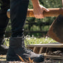 Munka Taurus Mens Lace Up Comfortable Leather Steel Cap Boots