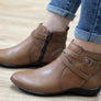 Via Paula Nancy Womens Comfortable Brazilian Leather Ankle Boots