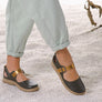 Balatore Paige Womens Comfortable Brazilian Mary Jane Leather Shoes