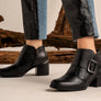 Pegada Macey Womens Comfortable Brazilian Leather Ankle Boots