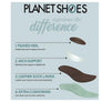 Planet Shoes Jemima Womens Leather Comfort Supportive Cushioned Shoes