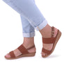 Usaflex Iniya Womens Comfortable Sandals Made In Brazil