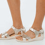 Scholl Orthaheel Taytay Womens Comfortable Supportive Leather Sandals