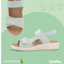 Usaflex Toka Womens Comfortable Leather Sandals Made In Brazil