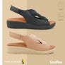 Usaflex Eloise Womens Comfortable Leather Sandals Made In Brazil