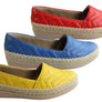 Usaflex April Womens Comfort Leather Espadrille Shoes Made In Brazil