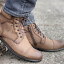 Ferricelli Ryan Mens Leather Lace Up Boots Made In Brazil