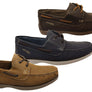 Pegada Lapel Mens Leather Comfortable Casual Boat Shoes Made In Brazil