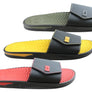 BR Sport Utah Mens Brazilian Comfort Slides Sandals With Massage Balls
