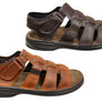 Slatters Tropic Mens Comfortable Leather Sandals