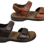 Slatters Tahiti Mens Comfortable Adjustable Leather Sandals